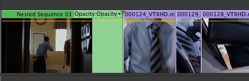 Clips Nested in a Sequence