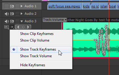 ShowingTrackKeyframes