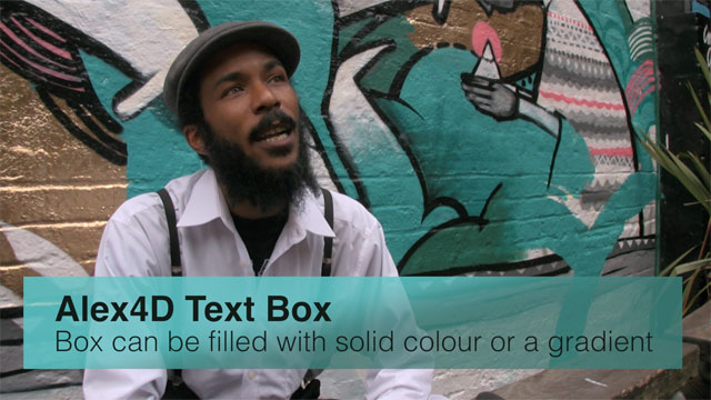 Free Final Cut Pro X Transitions and Effects from Alex4D: Text Box Free Final Cut Pro X Transitions and Effects from Alex4D: Text Box