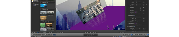 3D Glass Shelf Effect