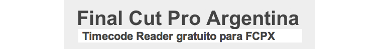 Timecode Reader