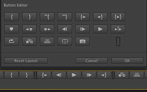 Adobe Premiere New Button Editor