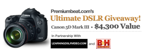 Premiumbeat DSLR Giveaway