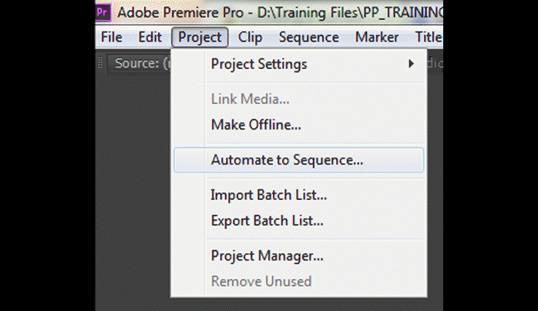 Premiere-Pro-Automate-to-Sequence-Project-Menu-Option1