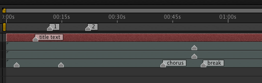 After Effects Markers