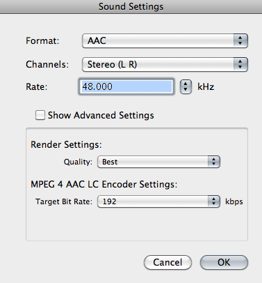 How to create time saving presets in Apple Compressor