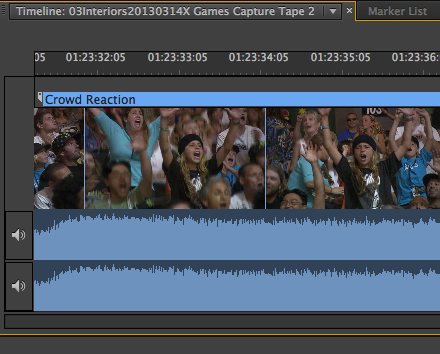 Toggle Audio in Timeline