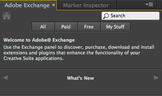 Adobe Exchange