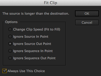 Fit Clip Dialog