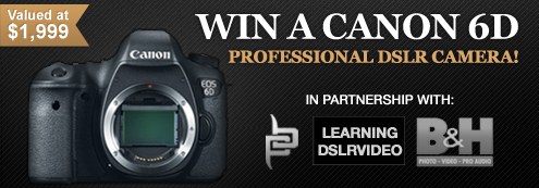 Canon 6D Giveaway