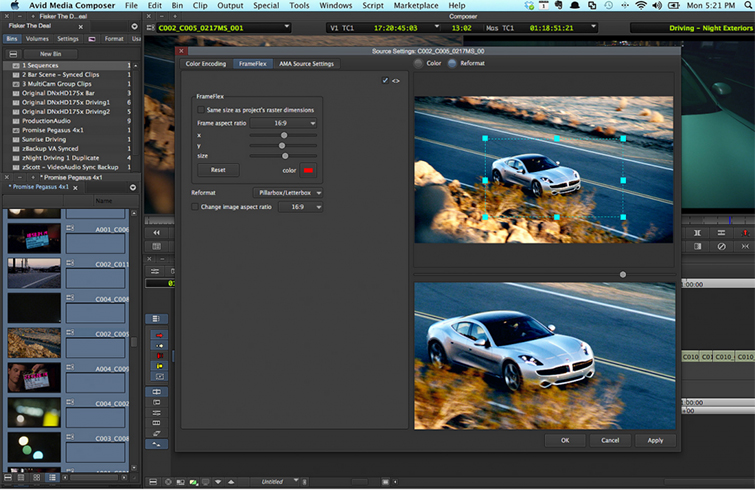 Video Editing Apps: Premiere Pro vs Final Cut Pro X vs Media Composer - Media Composer Interface