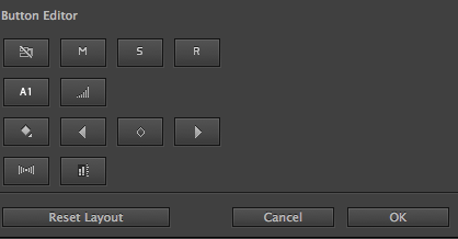 Button Editor Audio Header