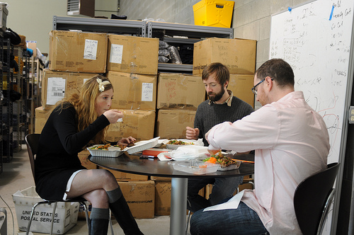 get ahead in your career with business lunches