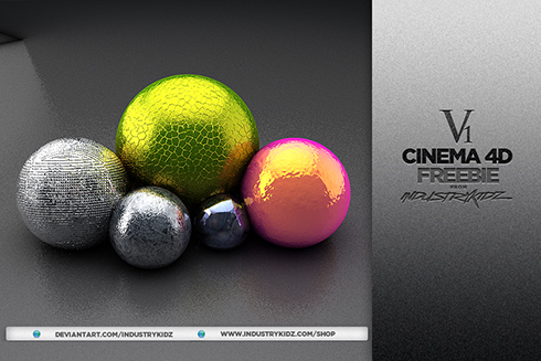 Cinema 4D Texture Pack