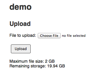 Kollaborate Web Upload