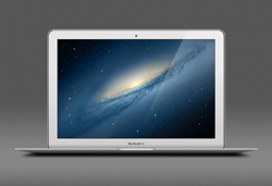 Free MacBook Air PSD
