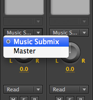 Submix Routing