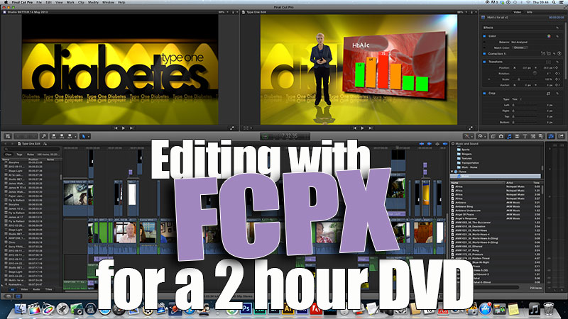 FCPX for long form
