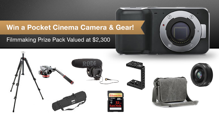 Giveaway! Blackmagic Pocket Camera & Filmmaking Gear - The Beat: A Blog ...