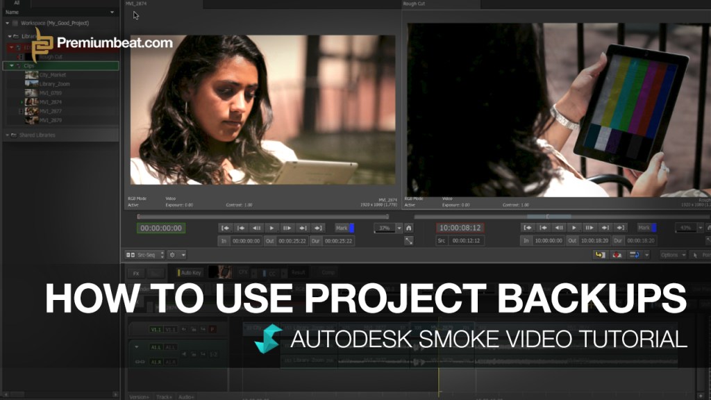 How to Use Project Backups in Autodesk Smoke - The Beat: A Blog by ...