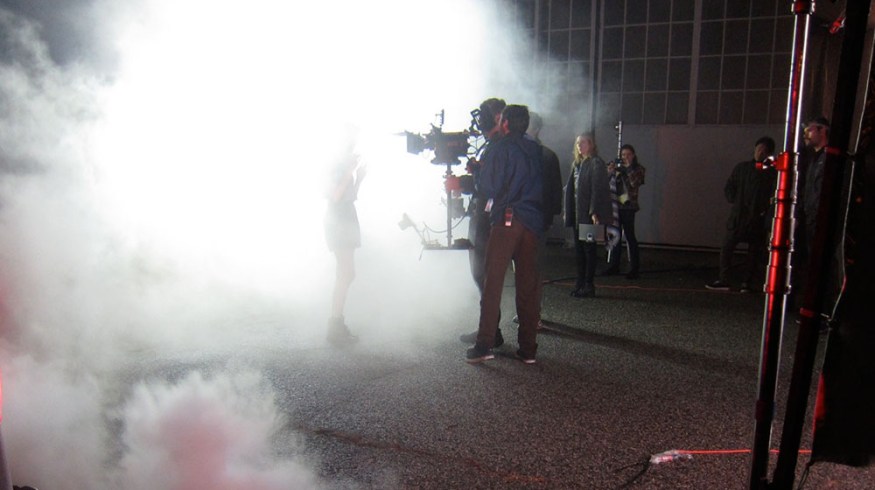 filming with fog cover