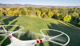 cinematic drone footage