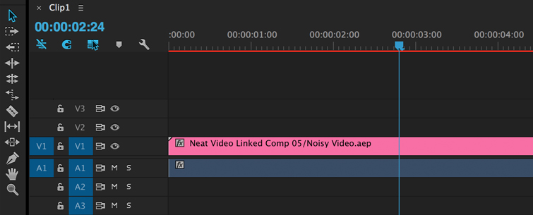 Clean up Noisy Video in Premiere Pro, Step 4.