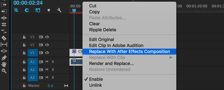 Clean up Noisy Video in Premiere Pro, Step 1.