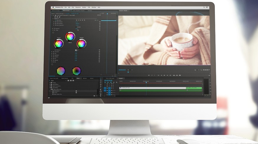 WRMING UP FOOTAGE IN POST