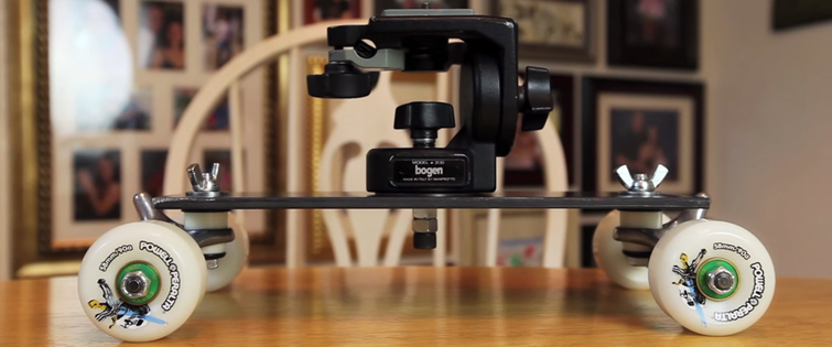 6 Affordable Ways to Capture Great Dolly Shots - DIY Table Top Dolly