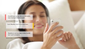 On-screen text message Featured