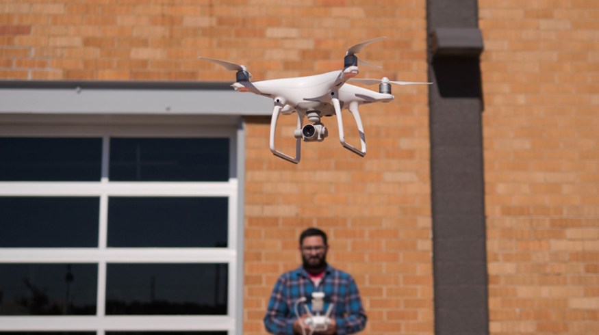 DJI Phantom Camera Movement