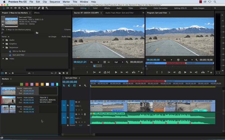 Video Tutorial: 5 Ways to Use Markers in Premiere Pro - Navigate