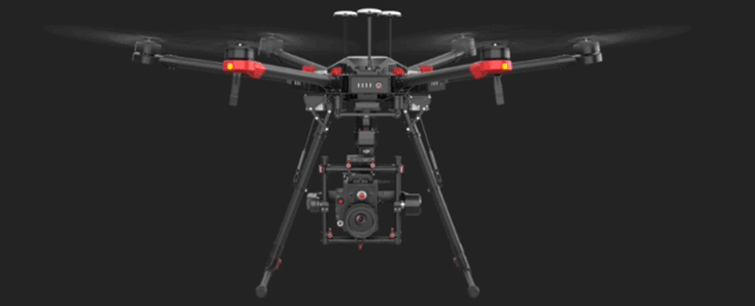 DJI Announces Three New Professional Video Drones: M600