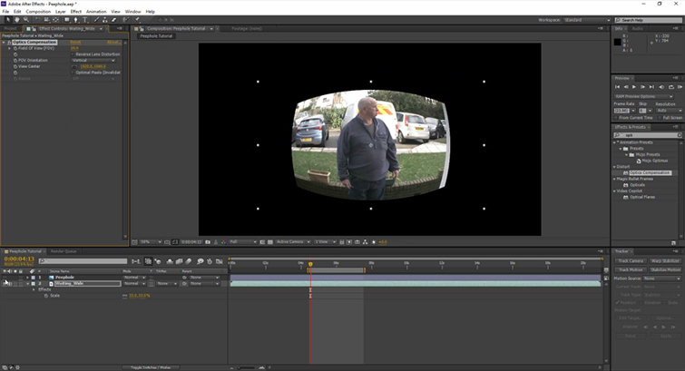 Video Tutorial: Create A Peephole POV in After Effects — Convex Effect
