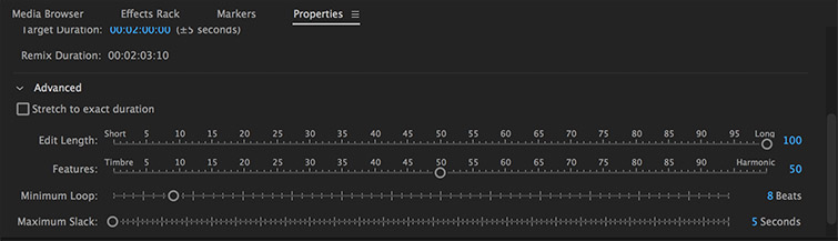 Audition Remix: Add Adjustments