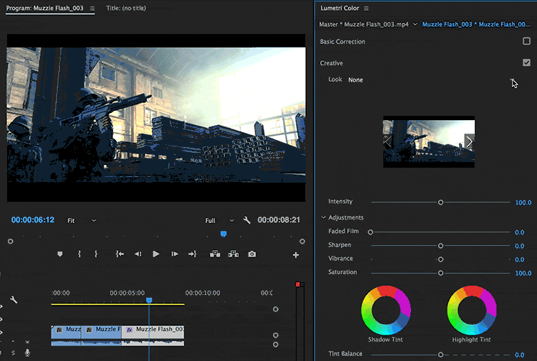 The Best Color Grading Software and Plugins for Video Editors - Premiere Pro Lumetri Creative