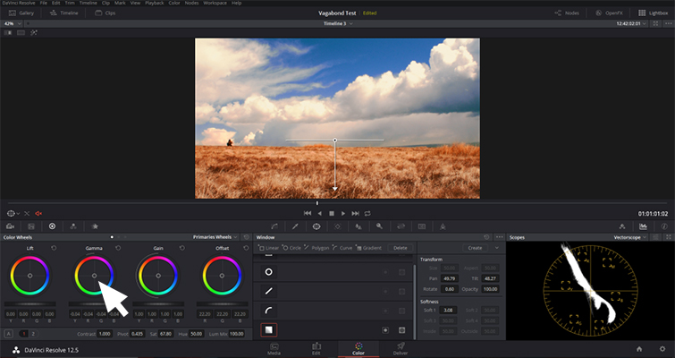 DaVinci Resolve: Enhance Your Sky in Under Five Minutes - Adjust Gamma