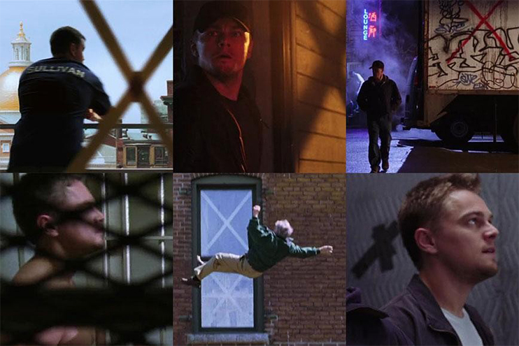 Composition Tactic: Intersecting Background Objects — The Departed