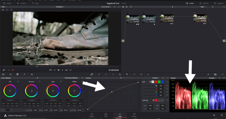 The Basics of Color Correcting With Curves — Control Point