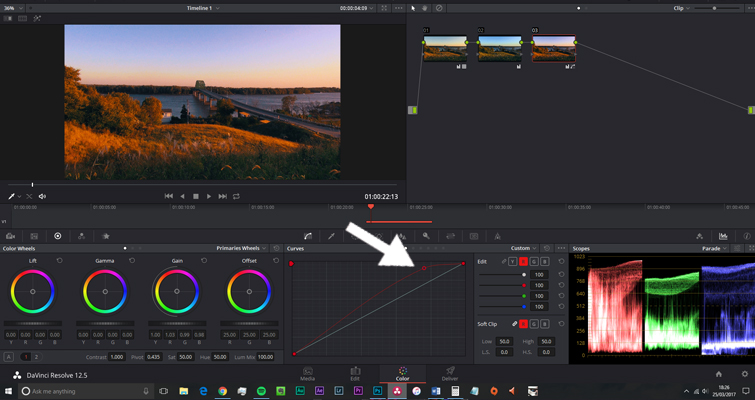 The Basics of Color Correcting With Curves — Red Channel