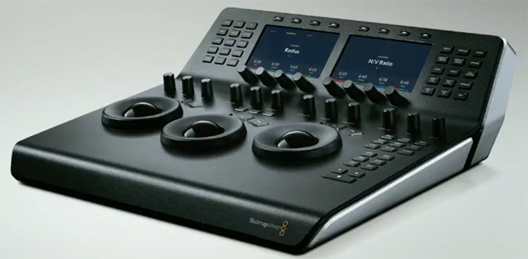 Blackmagic's New URSA Mini Pro Camera and DaVinci Resolve Panels - Resolve Mini Panel