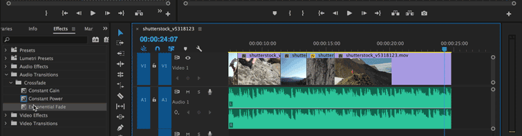 How to End Audio Tracks in Premiere Pro — Fade Out