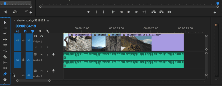 How to End Audio Tracks in Premiere Pro — Keyframing