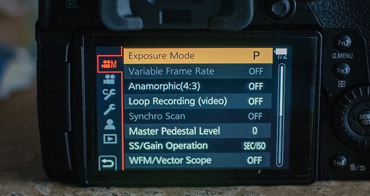 Best Video Settings for the GH5 — Manual Exposure
