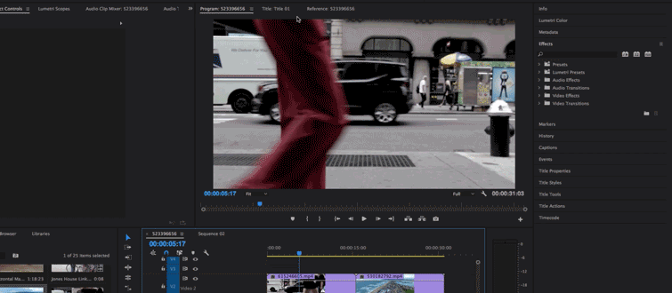 Video Editing Quick Tip: Create a Moving Object Transition in Premiere Pro — Step 1 Video Editing Quick Tip: Create a Moving Object Transition in Premiere Pro — Step 1