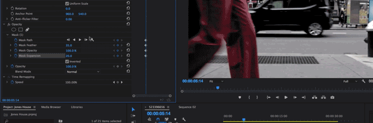 Video Editing Quick Tip: Create a Moving Object Transition in Premiere Pro — Step 3 Video Editing Quick Tip: Create a Moving Object Transition in Premiere Pro — Step 3