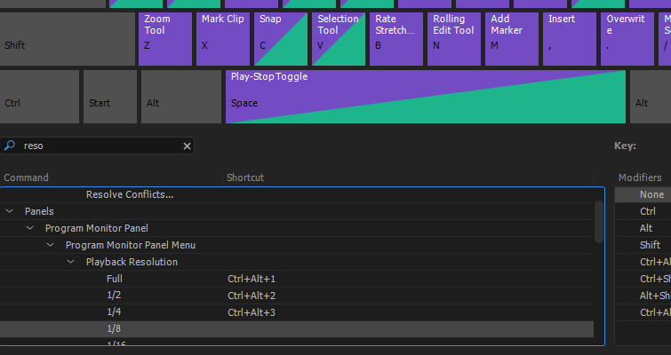 Why You Should Create These 5 Keyboard Shortcuts in Premiere Pro — Resolution Shortcut