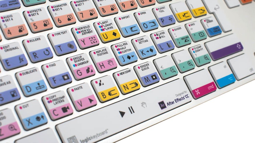 LogicKeyboard’s New After Effects Keyboard
