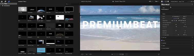 Create Transparent Titles Inspired by Dunkirk in Premiere Pro and FCPX — Video Inspector